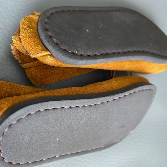 Hiawatha by Bastien toddler children kids moccasins 6 copper brown suede - Picture 13 of 14